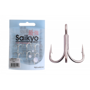 Крючки Saikyo тройн.7056TN 3X № 10 (10шт)