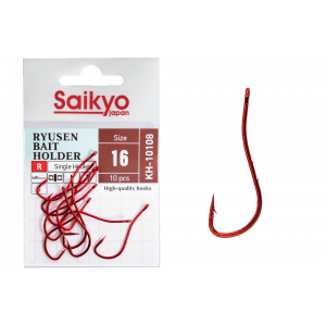 Крючки Saikyo KH-10108 R BN RYUSEN BAIT HOLDER №16 (10 шт.)