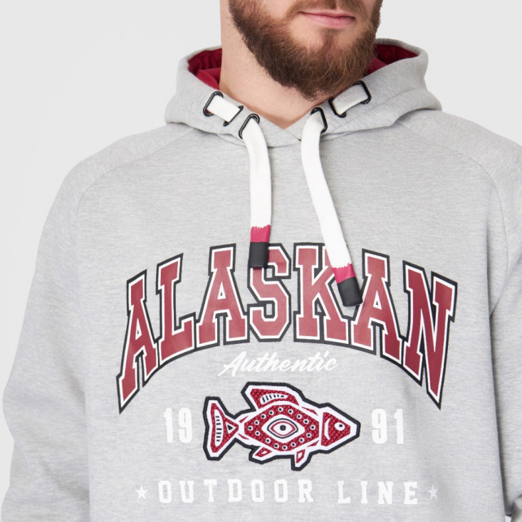 Толстовка Alaskan Promo Hoodie серый L