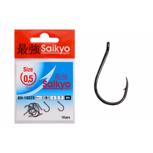 Крючки Saikyo KH-10026 Chinu Ring BN №0,5 (10шт) Крючки Saikyo KH-10026 Chinu Ring BN №0,5 (10шт)