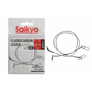 Поводок Saikyo FC Leader SF2014, 14кг/20см, 2шт